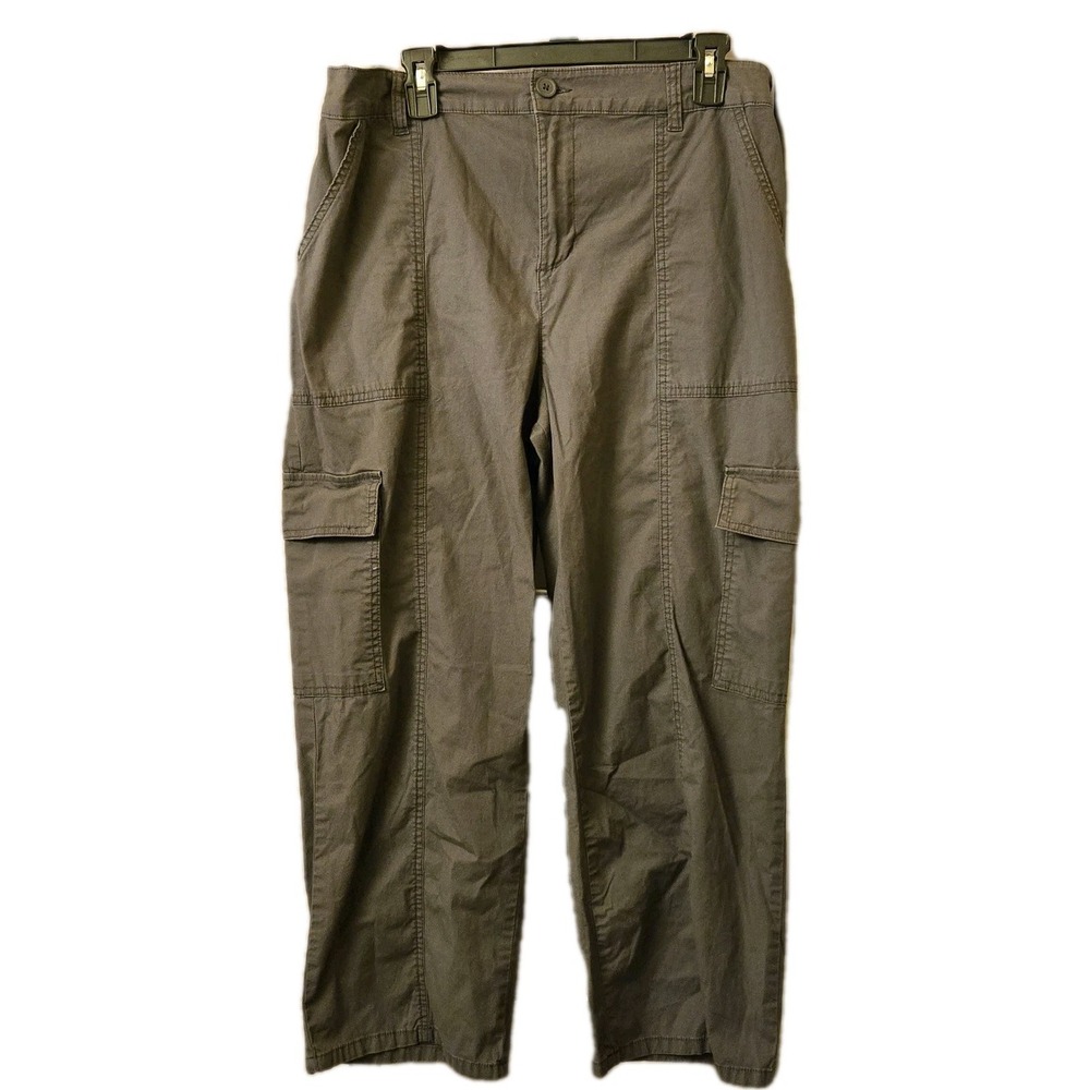 Social Standard by Sanctuary 2XL Gray Cotton Blend Cargo Pants 36x26